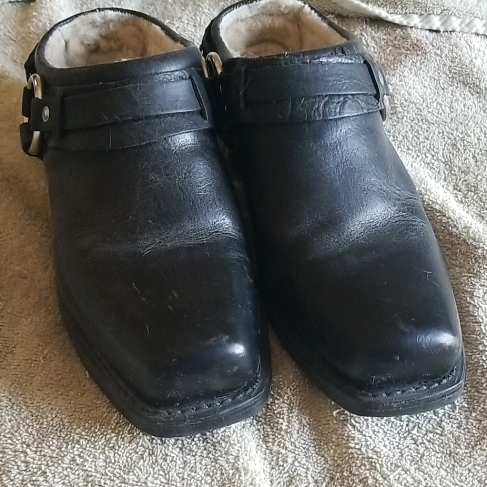 FRYE Sherpa Lined Clogs/Mules, Size 9